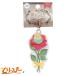 маленькая птица / длиннохвостый попугай смешанные товары цветок .... роза .se регулирование длиннохвостый попугай ( зеленый ) смешанные товары акрил брелок для ключа сумка и т.п.. акцент .