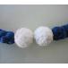 white .. Sakura. carving. feather woven cord /18*18.4 millimeter / silk ( navy blue )/29 centimeter / kimono / peace small articles / for man /[ gem coral ]