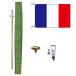 TOSPA �t�����X ���� DX�Z�b�g 70�~105cm ���� �A���~�����|�[�� �ǖʐݒu���i�̃Z�b�g ���{�� ���E�̍����V���[�Y