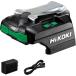 HiKOKI(�n�C�R�[�L) USB�Ή��[�d�� UC18DA NM �}���`�{���g 18V 14.4V �Ή� USB PD 65W Type-C 2�|�[�g AC�A�_�v�^�t