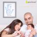  отпечаток руки baby Kids Family memorial pearhead пара head Family рука принт * рама 
