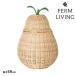 ferm LIVING Pear Braided Storage �m�i�V�̃J�S L�T�C�Y  ������� �f�B�X�v���C �k�� �G�� �C���e���A �o�X�P�b�g ���^��