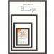 OA�z�� �|�X�^�[�p�l�� �ؐ��t���[�� UV�J�b�gPET�t 5908 B1�T�C�Y 1030X728mm �u���b�N