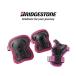  Bridgestone Kids protector elbow knee pad black * pink H3-PAD.A wheelbarrow option parts 