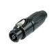  Neutrik NLT8FXX-BAG динамик для женский type кабель коннектор speakON STX серии черный NEUTRIK