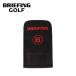  Briefing Golf ya-te-ji покрытие BRIEFING GOLF YARDAGE BOOK COVER AIR BRG241G11 легкий шероховатость палочка нейлон нейлон черный стандартный товар icp1