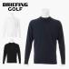 BRIEFING GOLF Briefing Golf мужской tops mok шея с высоким воротником длинный рукав BRG241M36 Golf одежда простой стандартный товар 