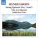 ե󡦥ĸڻͽ Mendelssohn: Complete String Quintets No.1 & 2 / Danilo Rossi(va), Fine Arts Quart CD