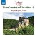 󡦥 Ries: Piano Sonatas & Sonatinas Vol.1 -Piano Sonatas Op.11-2, Op.11-1, Sonatina Op.45 (7/23, 1 CD