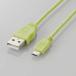 ELECOM microUSB кабель 1.2m/Green Accessories