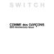 COMME des GARCONS 50th Anniver SWITCH special editing number Book