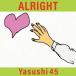 Yasushi 45 ALRIGHT 12cmCD Single