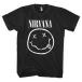 Nirvana NIRVANA White Happy Face (Black) футболка L Apparel
