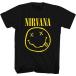 Nirvana NIRVANA Yellow Happy Face (Black) футболка L Apparel