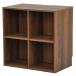  Union запись подставка плеер шт. 4BOX Brown Accessories