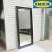 IKEA HEMNES все тело зеркало * ширина 740× глубина 48× высота 1650mm * Hem nes орнамент установить .. зеркало инвентарь из дерева рамка-оправа натуральное дерево ощущение роскоши Sweden