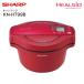 KN-HT99B(R)　シャープ　水なし自動調理鍋・電気無水鍋　HEALSIO　ヘルシオ　ホットクック　SHARP　KN-HT99B-R