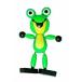 DETOAkru tech из дерева магнит [.......]KRTEK Magnets Frog