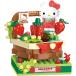  Sanrio герой z клубника блок серии Hello Kitty. клубника корзина 