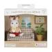  Sylvanian Families chocolate rabbit. .. san * furniture set [CP-KS] DF-07