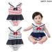 pti мой npetit main [SWIM]girls sailor купальный костюм 80cm 2025-05 9652612