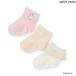 pti мой npetit main [miffy]BABY3P носки 11-13cm 9662559