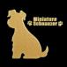  собака лакировка наклейка LOVE DOG миниатюра shunau The -(. сиденье .) золотой 