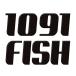  рыбалка лакировка наклейка [1091 FISH чёрный ]..