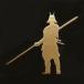  лакировка наклейка Sengoku Silhouette [ длина .. часть изначальный родители /GD золотой ]