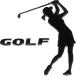  спорт лакировка наклейка [ Golf отделка чёрный ]30mm