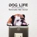 DOG LIFE Color собака жизнь цвет [bru собака ] собака цвет настенный стикер 
