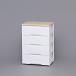  Iris o-yama wood top chest white / pair HG-554 storage bo[ Manufacturers send away for / after the order. cancel un- possible ]