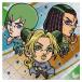 ni....-... JoJo's Bizarre Adventure наклейка вафли Stone Ocean [24. пустой статья ..&F*F&E*kos терроризм ( очень редкий )][ кошка pohs рассылка соответствует ][C]