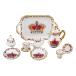 [Reutter]roita- фарфор миниатюра смешанные товары кофе комплект Gold Crown [RP1335-8][m-s]*[ кошка pohs не возможно ]