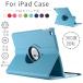 iPad Air/Air 2/iPad 5/6 поколение 2017/2018 модель обращение 360 раз вращение возможность кожанный кейс покрытие автоматика сон 3 -ступенчатый подставка c функцией все 10 цвет защитный корпус 