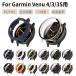 Garmin Venu 4 �P�[�X Garmin Venu 3 3S�K���X�ی�t�B���� Venu3S �J�o�[ �K�[�~�� Venu4 �K���X�t�B������̌^�ی�P�[�X �K���X�t�B���� �S�ʕی� �ϏՌ�