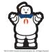  призрак Buster zSTAY PUFT стикер 120mmX89.8mm
