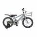 16 дюймовый рост 100~115cm детский велосипед Maserati Kids затонированный серый MASERATI KIDS16SS-TZ игрушка The .s ограничение пассажирский колесо 