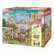  Sylvanian Families терраса. стильный .. осыпь. . дом подарок комплект ( ширина 38cm× высота 34cm× глубина 38cm) ограничение кукла 3 body есть оригинал цвет мебель 