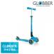 domestic regular goods GLOBBER( Glo  bar )p Limo four ru double light ( Sky blue )[ kick scooter ][ free shipping ]
