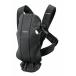 BabyBjorn baby byorun кенгуру MINI 3D джерси -( угольно-серый ) слинг-переноска на поверхность ... передний направление ... новорожденный ~1 лет примерно 