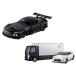 [4 вида комплект ] Tomica premium Racing GR GT3 & Transporter Nissan NISSAN GT-R бесплатная доставка 