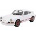 WELLY 1/24 Porsche 911 Carrera RS 2.7 ( белый ) конечный продукт литье под давлением миникар WE24086W1 бесплатная доставка новый товар 