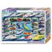  составная картинка 80 деталь Plarail . тяпка . большой набор Large деталь 26×38cm 80-009 бесплатная доставка 