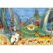  составная картинка 500 деталь Moomin ka Roo cell party 38×53cm 05-1095 бесплатная доставка 