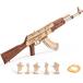  сборная головоломка 3D мозаика дерево мозаика из дерева мозаика Justy s защита AK47a обезьяна to жизнь ruDIY игрушка игрушка канцелярская резинка ружье бесплатная доставка 