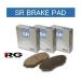  тормозные накладки Copen высокая эффективность тормозные накладки ( передний ) RG производства SR серии бесплатная доставка включая налог номер товара SR574M