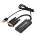 [ flat line импортные товары ]Cable Matters HDMI-VGA адаптер 103070-BLACK