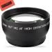 [ flat line импортные товары ]58 mm 2.2 X телеобъектив for Canon Rebel t3,t3i,t5,t5i,t6,t6i,t7i,EOS 80d,