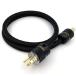 [ flat line импортные товары ]Audiophile AC электрический кабель - WAudio 10AWG HiFi шнур электропитания 6.6 футов 